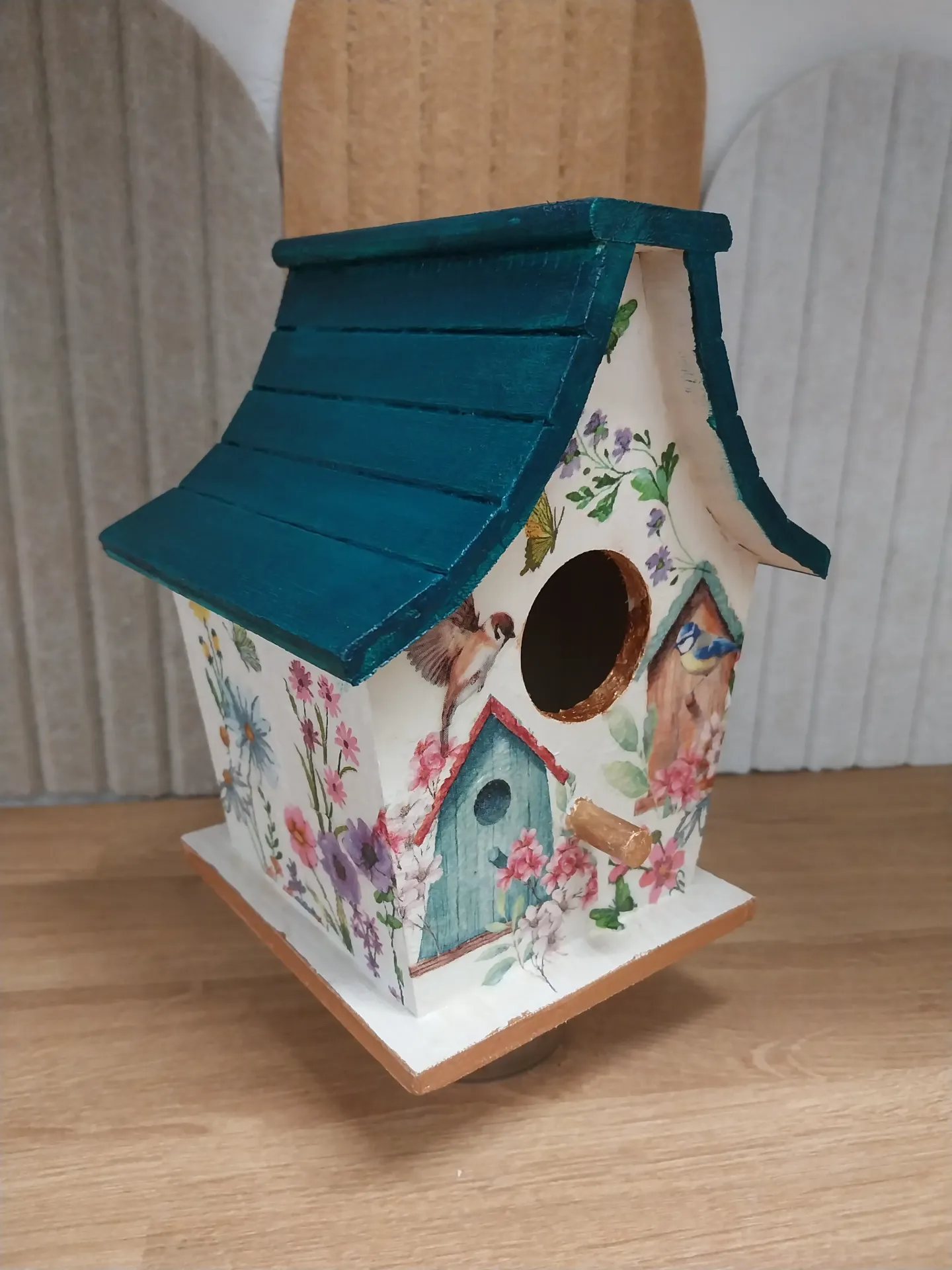 Workshop Decoupage vogelhuisje di 2 juni 2026