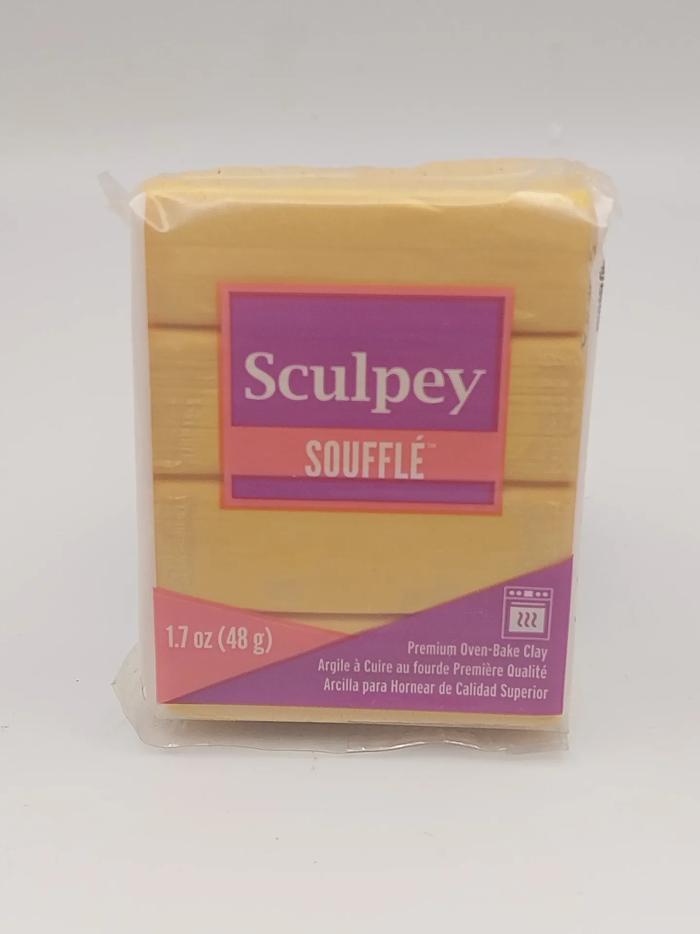 Sculpey soufflé oker